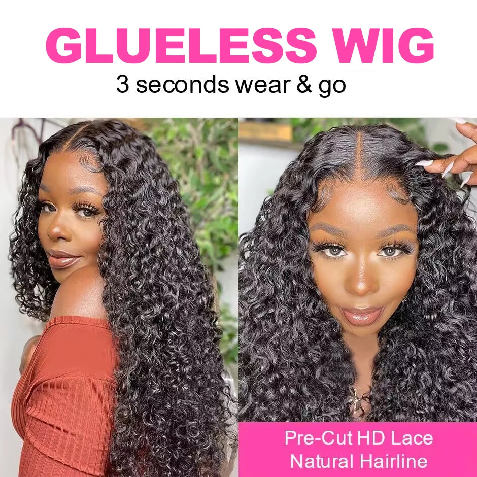 Glueless Water Wave Wig