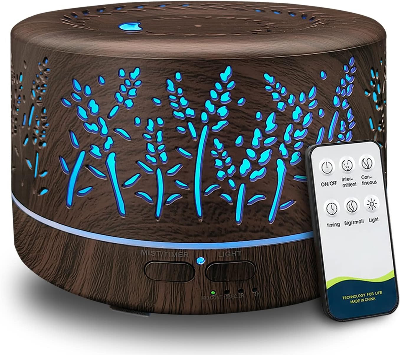 Essential Oil Diffuser for Large Rooms – 600ml Capacity