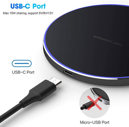 Eco-Friendly 20W Fast Wireless Charging Pad