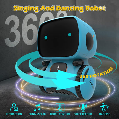 AT-Robot Toy – Voice Controlled Interactive Robot for Kids