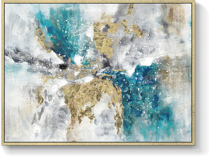 Abstract Canvas Framed Wall Art