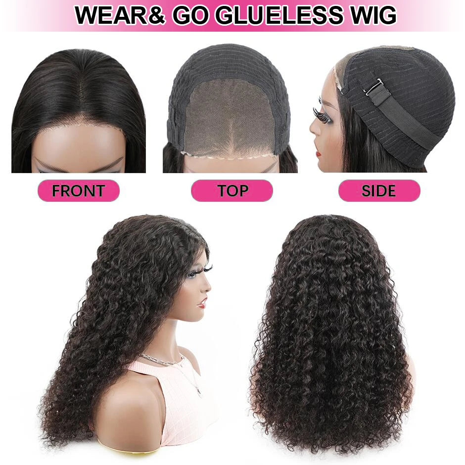 Glueless Water Wave Wig