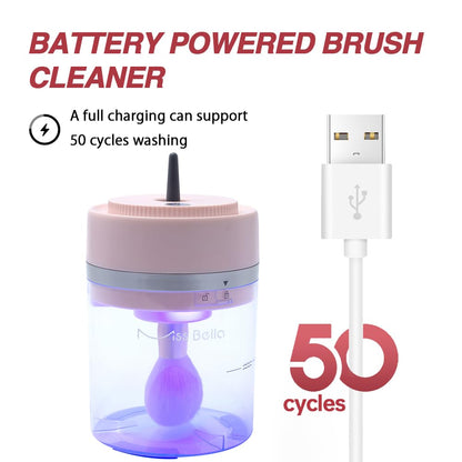 Miss Bella 3-in-1 Automatic Makeup Brush Cleaner Machine (BBC-02 Lite)