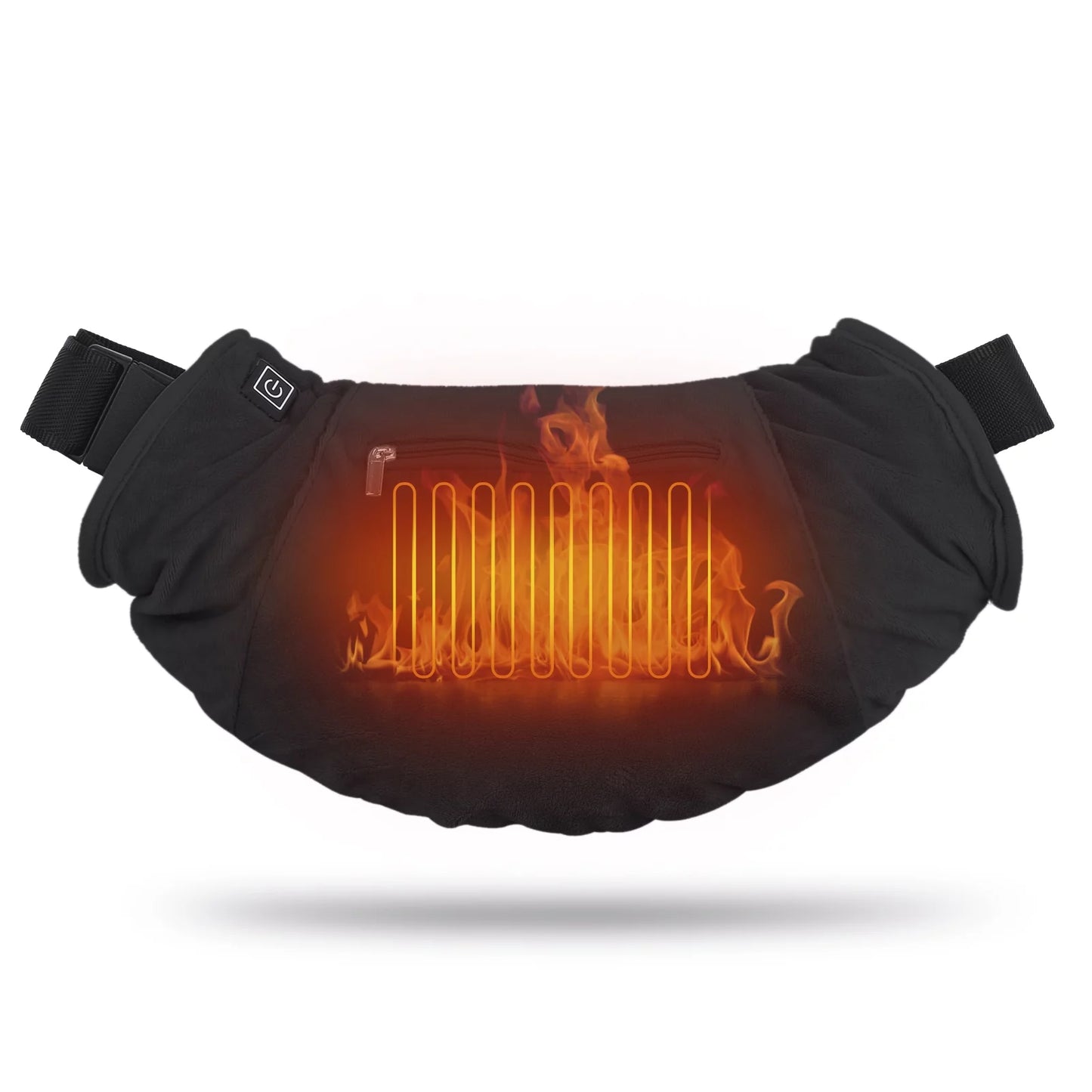 Electric Hand Warmer Muff – Heated Thermal Waist Bag for Cold Weather Protection