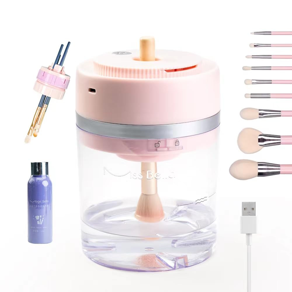 Miss Bella 3-in-1 Automatic Makeup Brush Cleaner Machine (BBC-02 Lite)